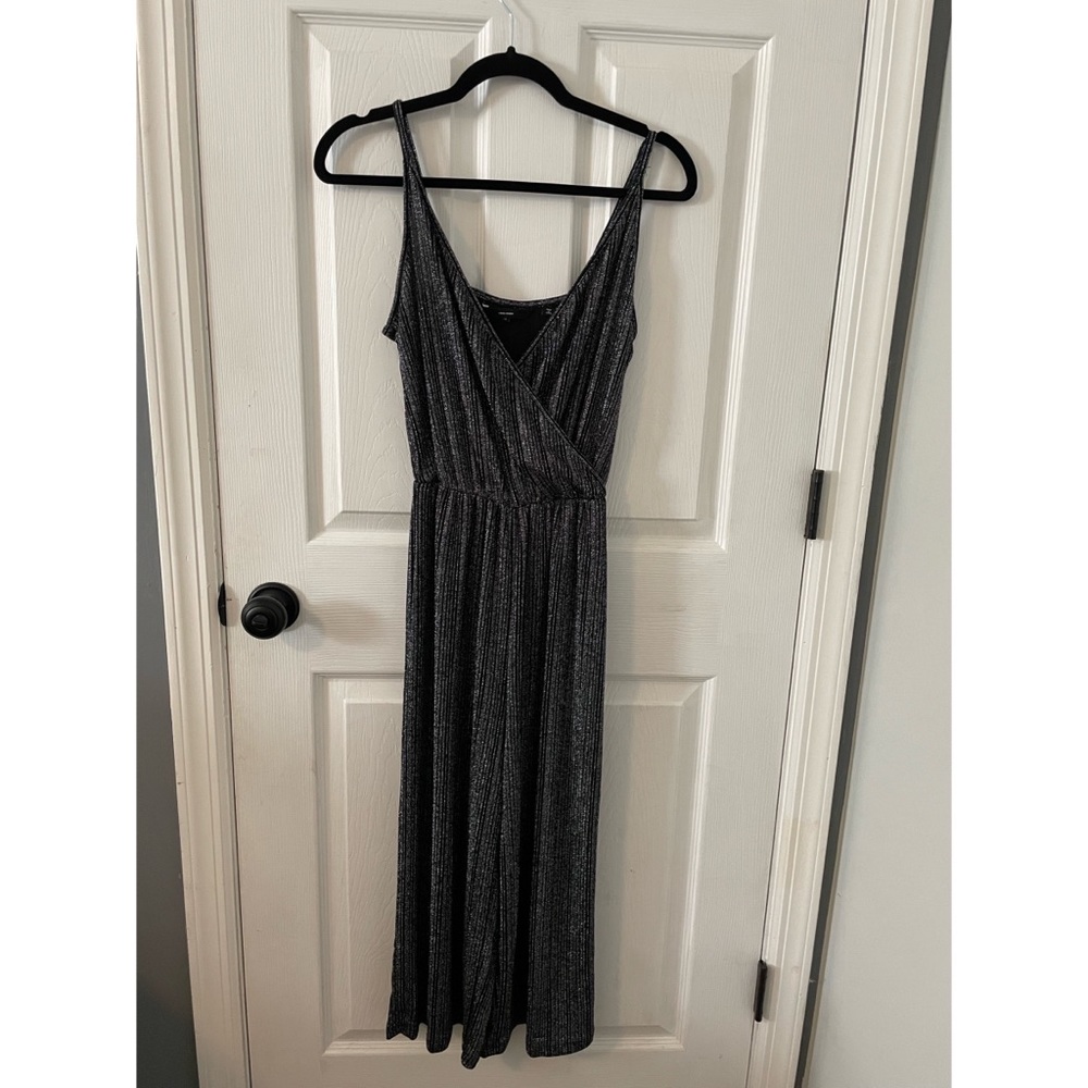 Black & Silver Jumpsuit *Like New* - Picture 4 of 5